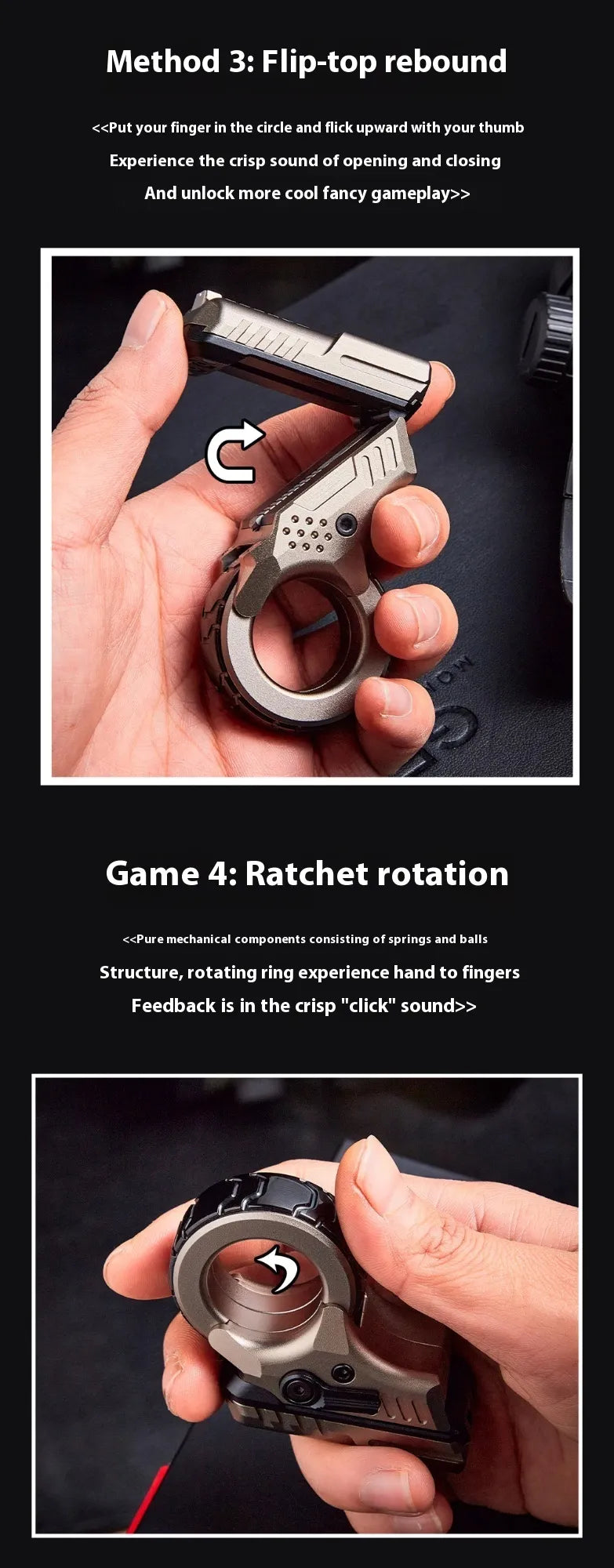 The Sniper Rotis — High-Inertia Balance Module - Titanium Alloy